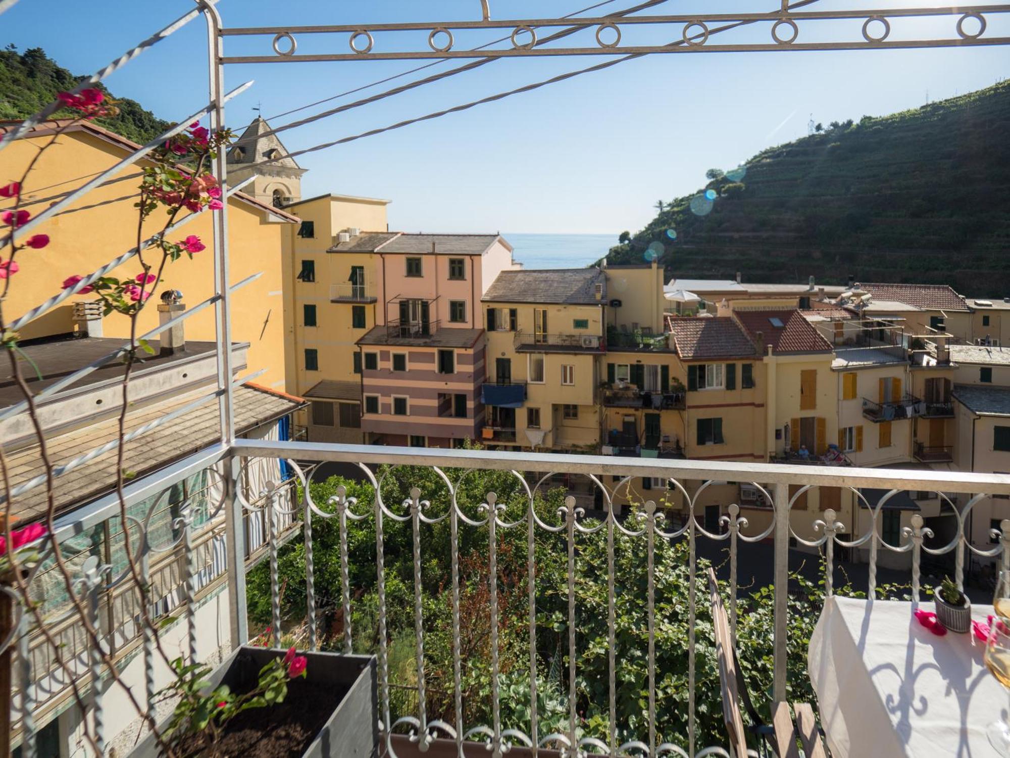 Liersena Sea View Mini Villa With Ac Манарола Экстерьер фото